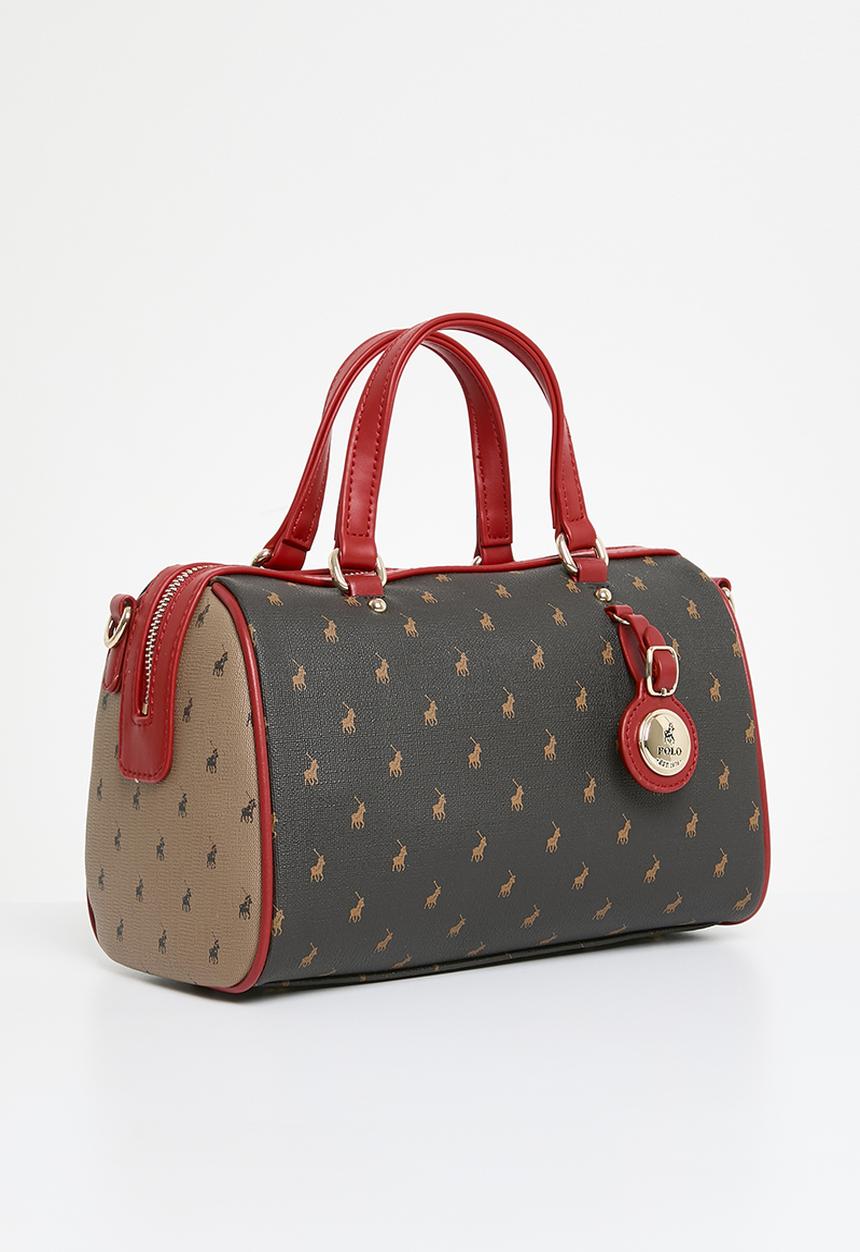 POLO - Peninsula barrel  bag - red