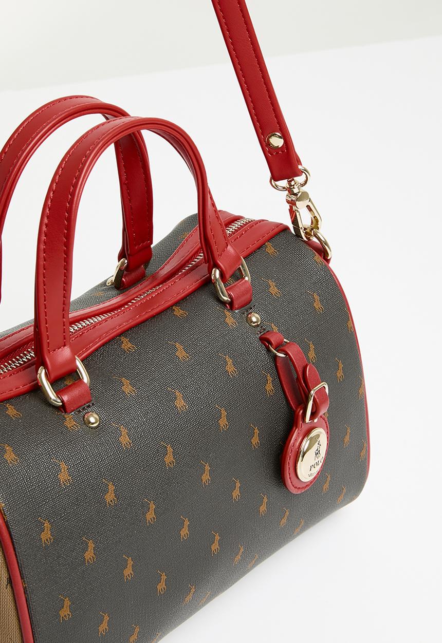 POLO - Peninsula barrel  bag - red