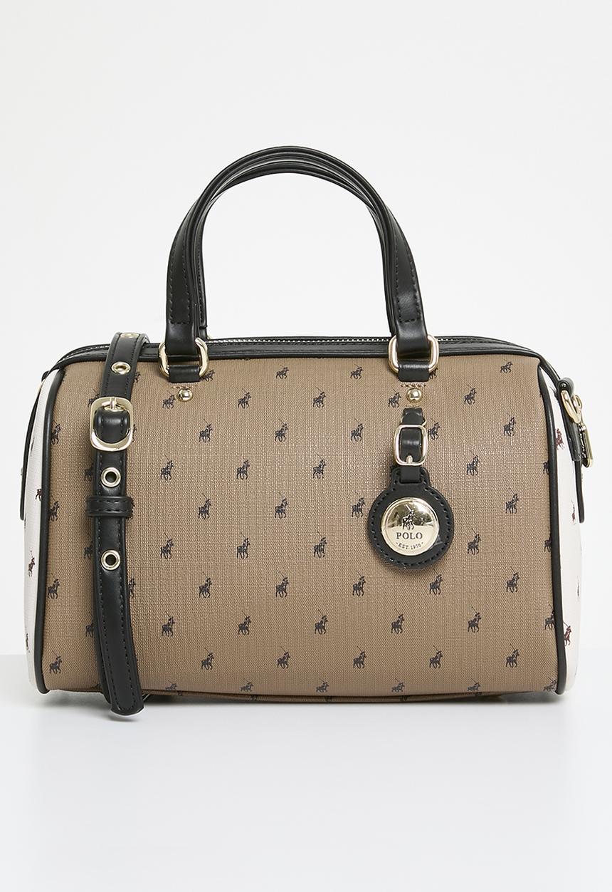 POLO - Peninsula barrel  bag - black