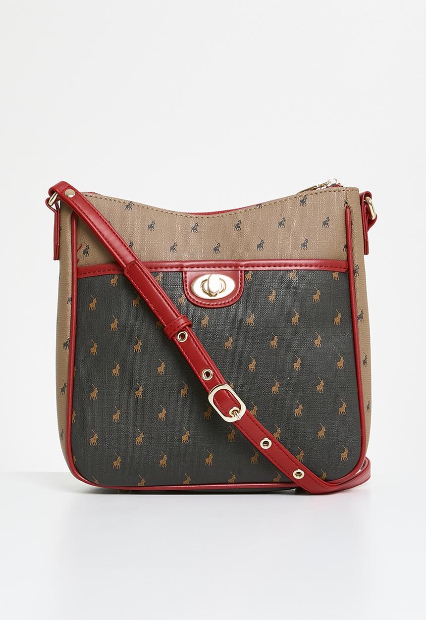 POLO - Peninsula croosbody  bag - Red