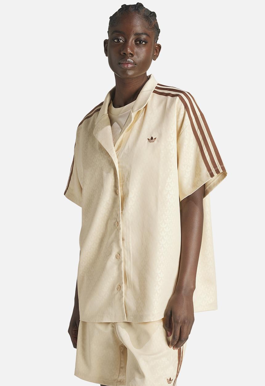 adidas Originals - Monogram shirt - crystal sand