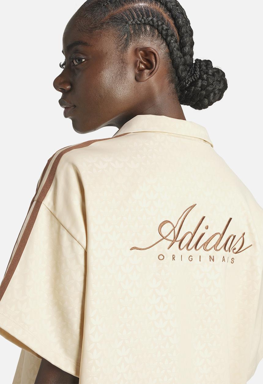 adidas Originals - Monogram shirt - crystal sand