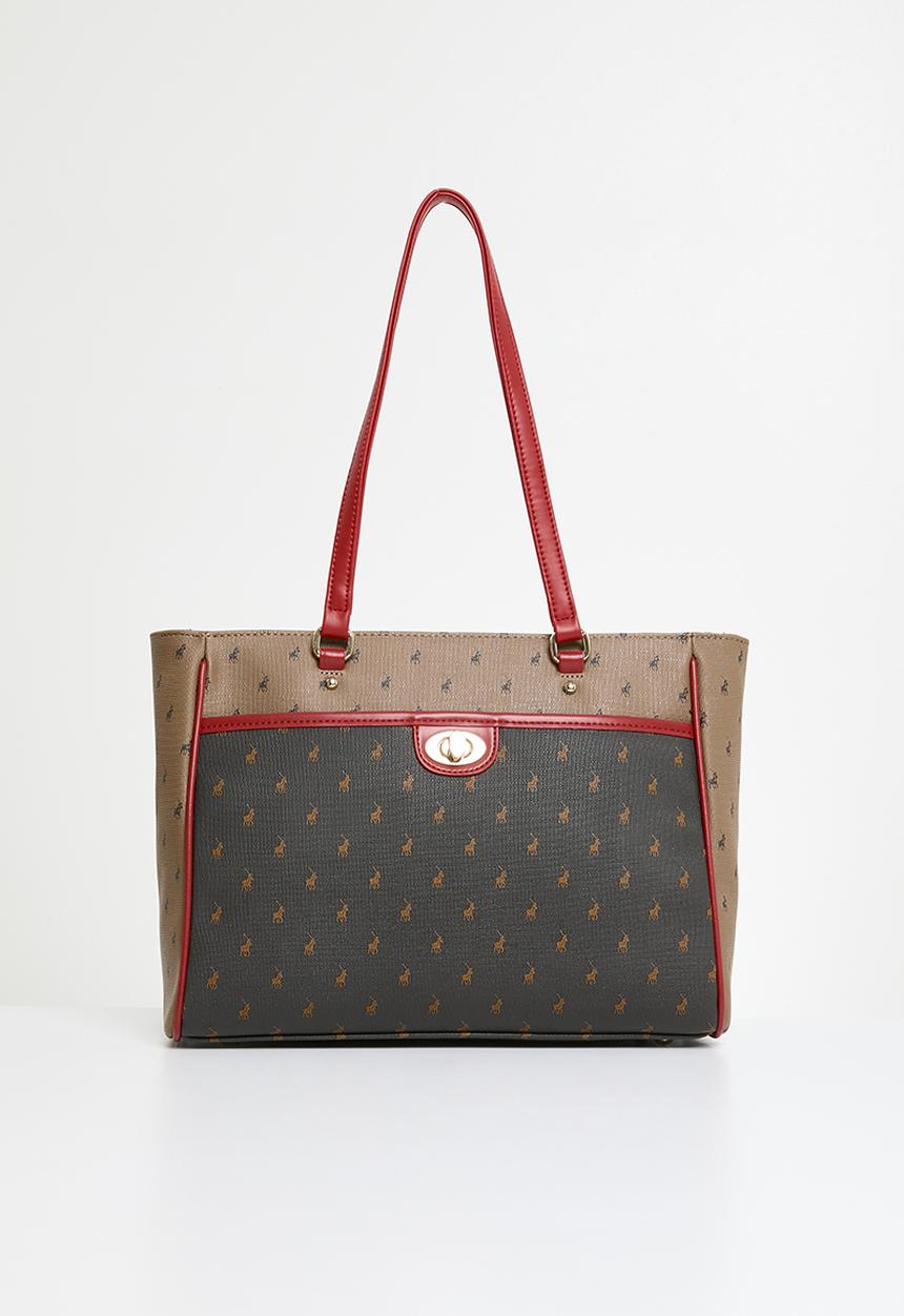 POLO - Peninsula tote bag - red