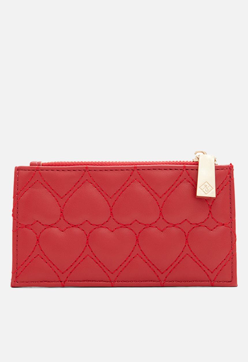 Call It Spring - Bubbleheart purse - red