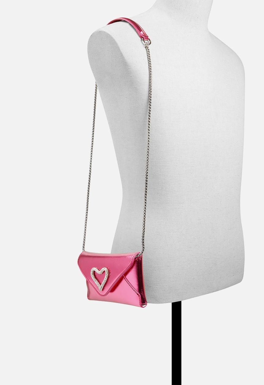 Call It Spring - Coeur crossbody bag - dark pink