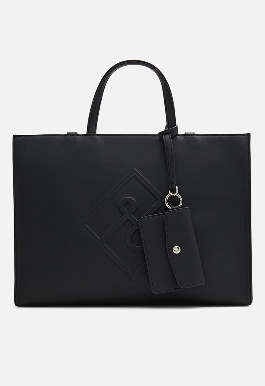 Call It Spring - Cordata top handle bag - black