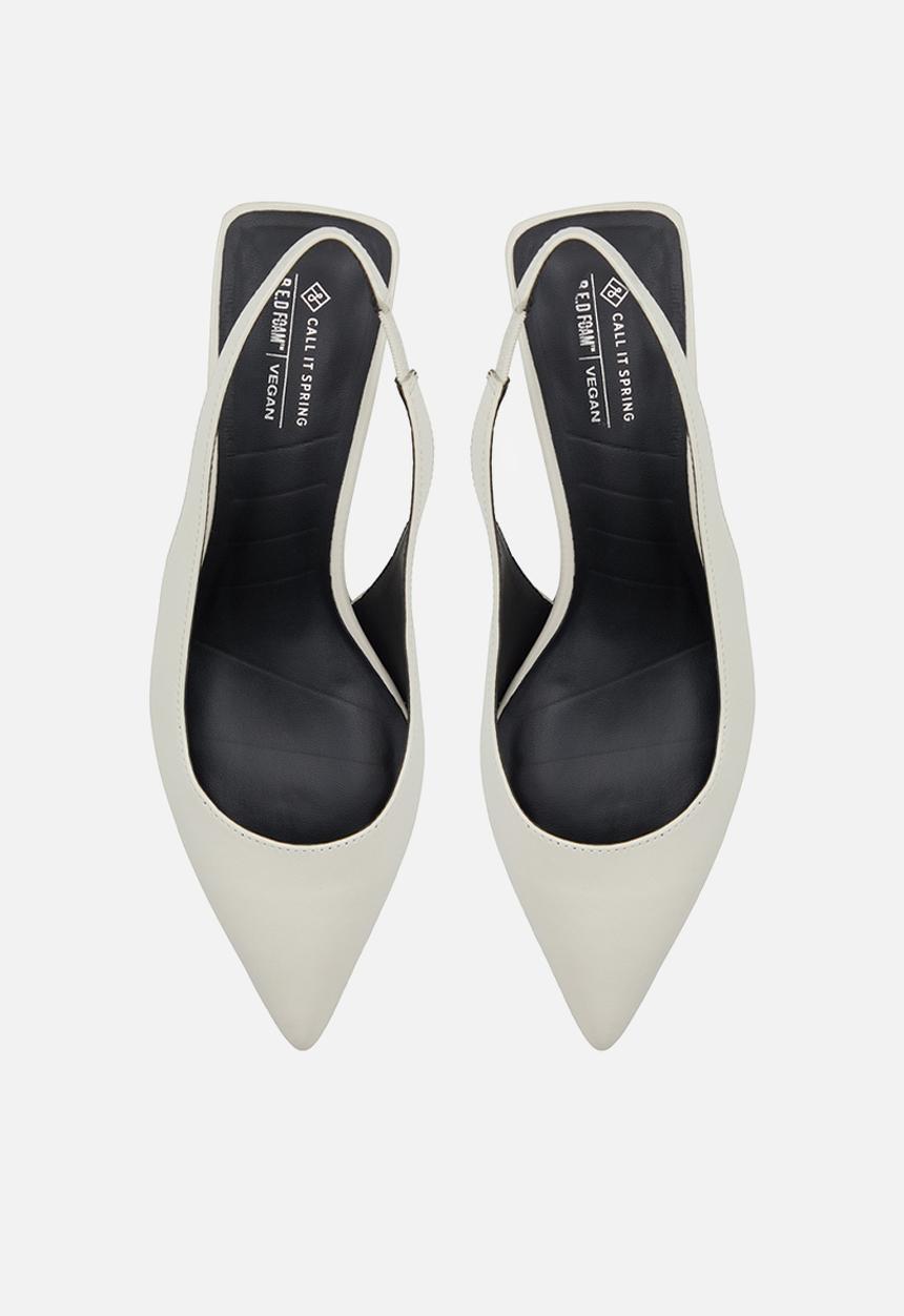 Call It Spring - Rozalia slingback heel - white