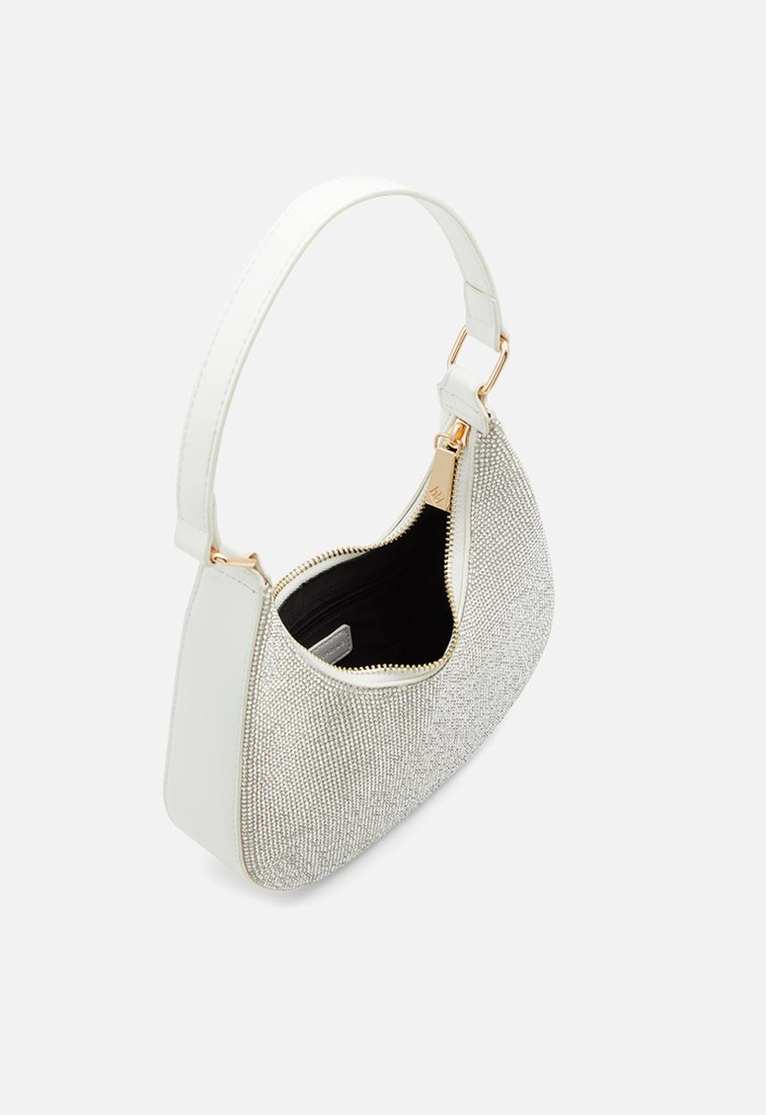 Call It Spring - Shiny shoulder bag - white