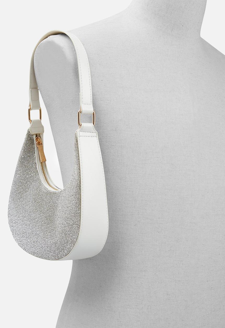 Call It Spring - Shiny shoulder bag - white