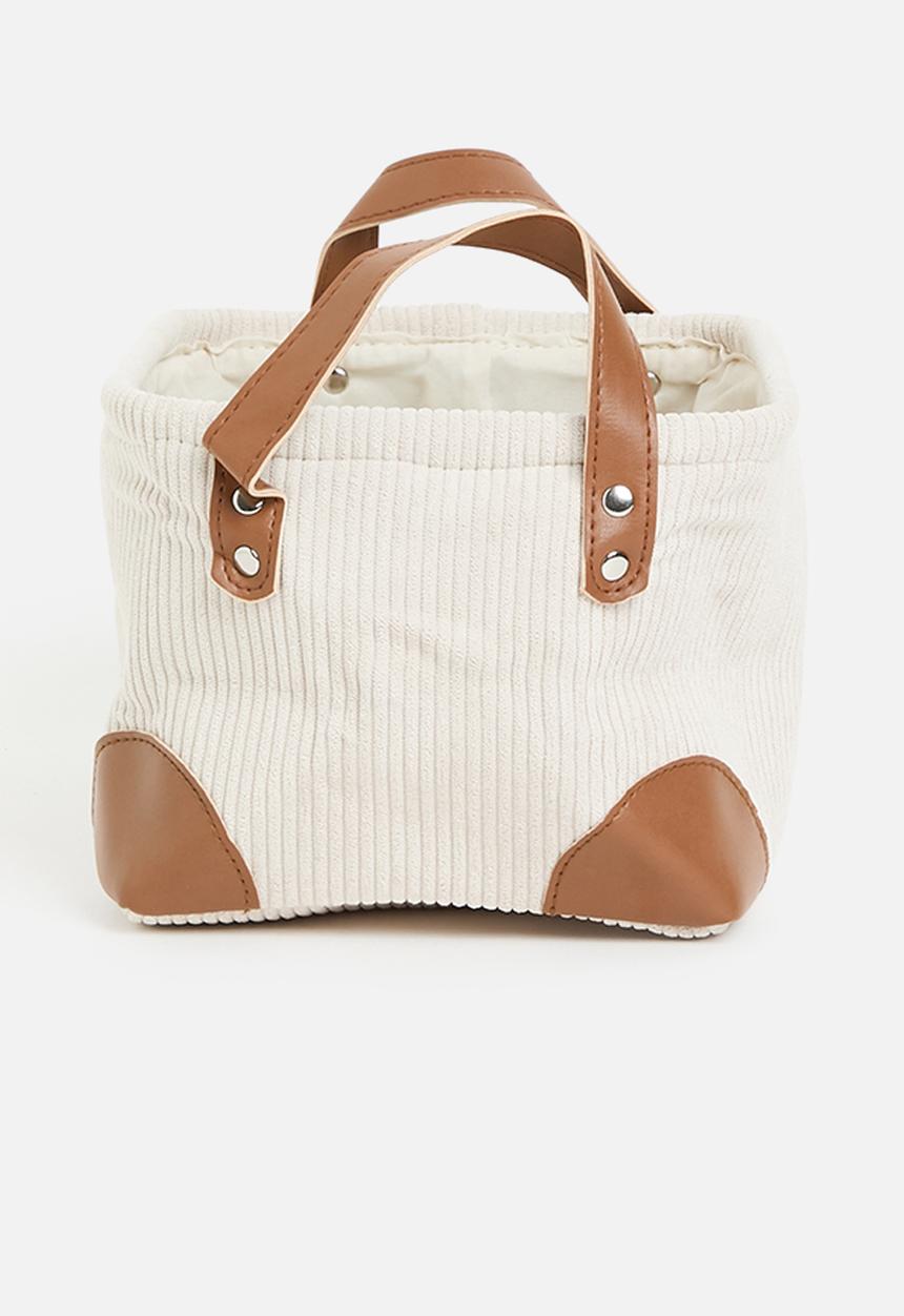 Storage Solutions - Cloth storage bin small - natural
