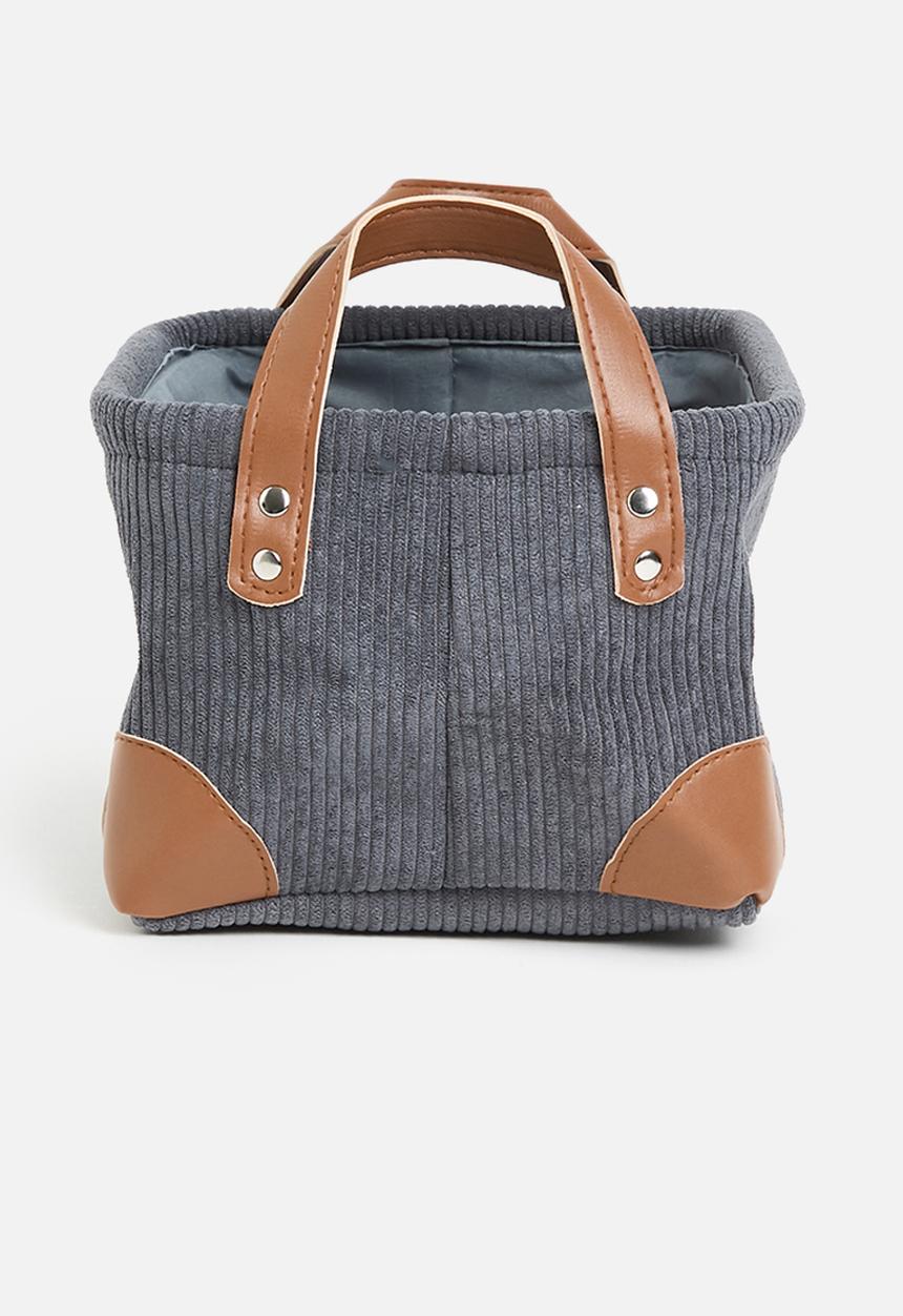 Storage Solutions - Cloth storage bin small - charcoal
