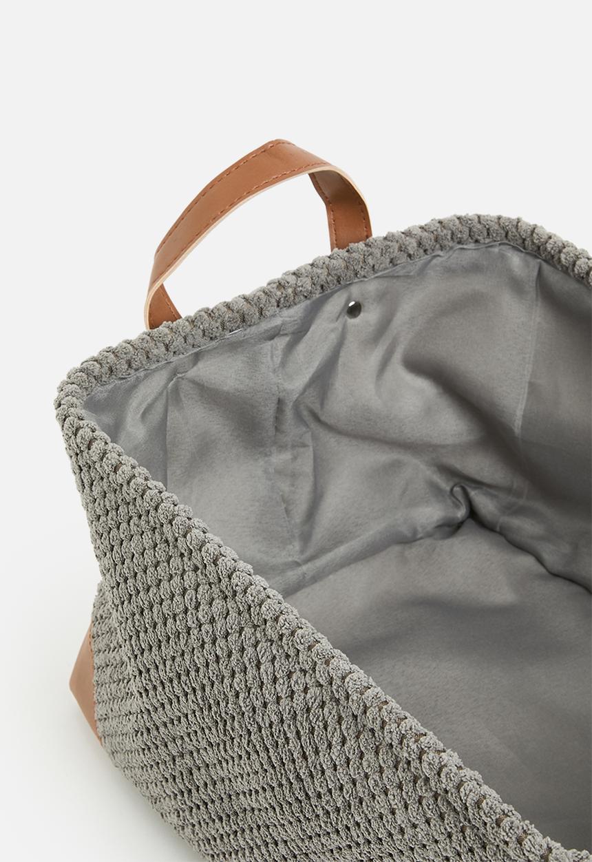 Storage Solutions - Cloth storage bin large - grey