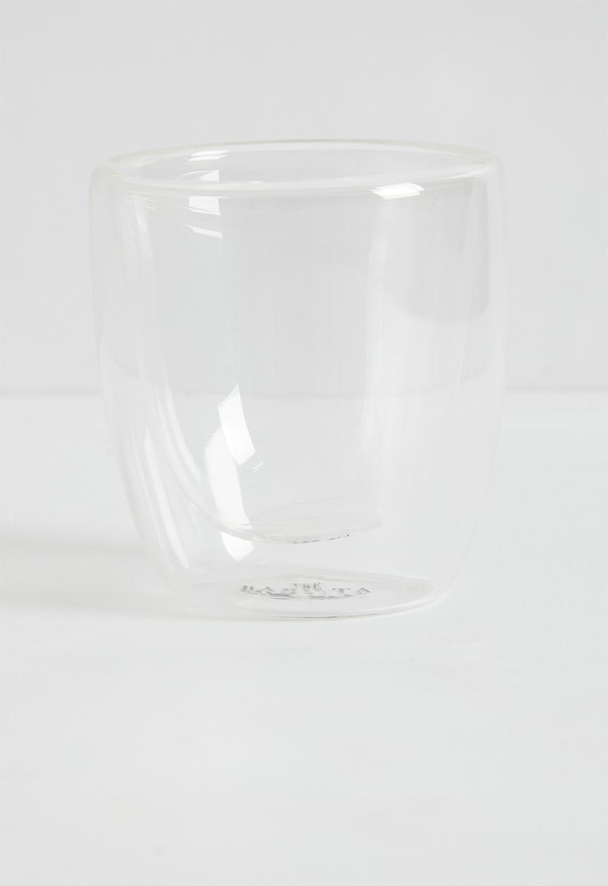 Sixth Floor - Barista double wall espresso cup set of 2 - Clear