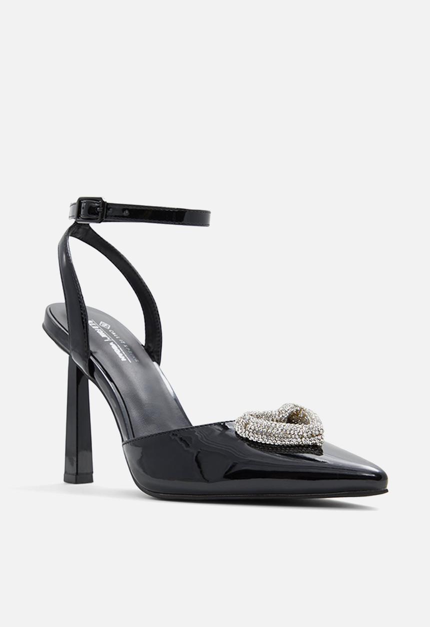 Call It Spring - Angellina ankle strap heel - black