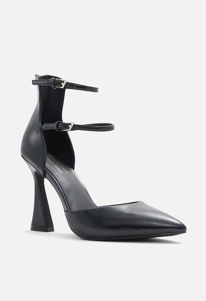 Call It Spring - Biancah ankle strap heel - black