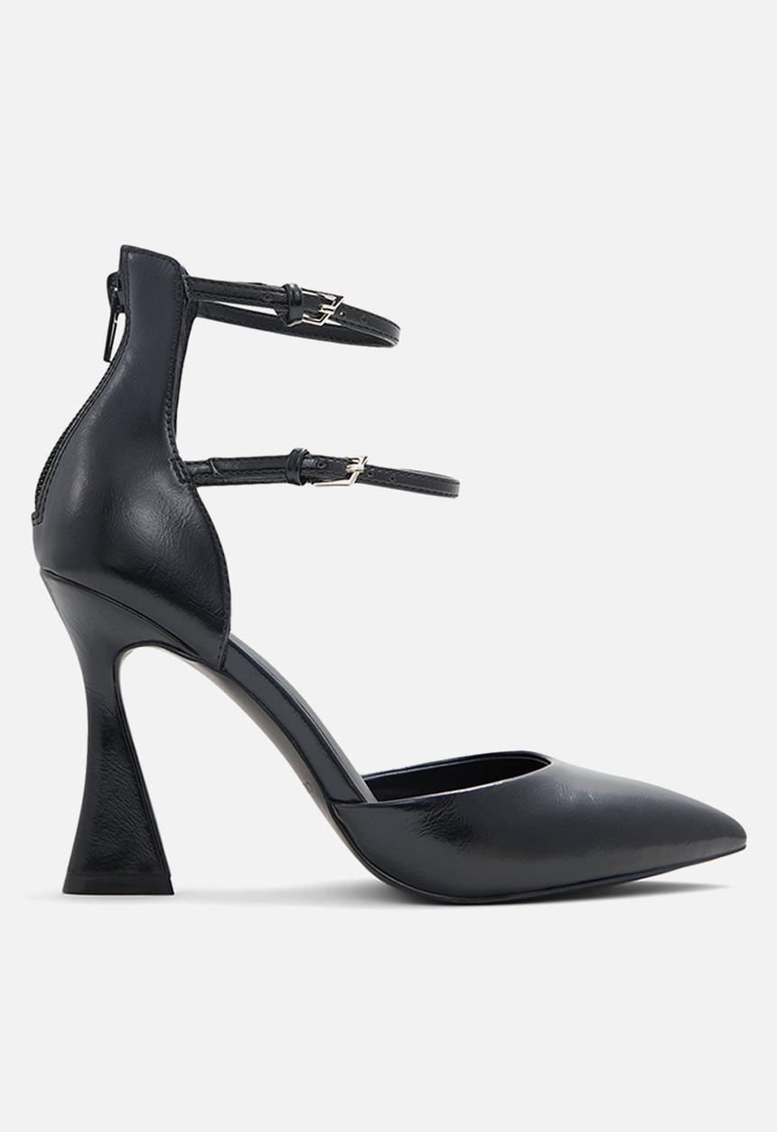Call It Spring - Biancah ankle strap heel - black