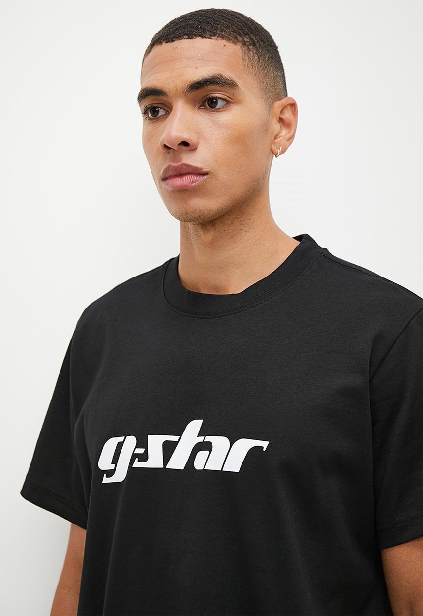 G-STAR - Cursive script loose r t - dark black