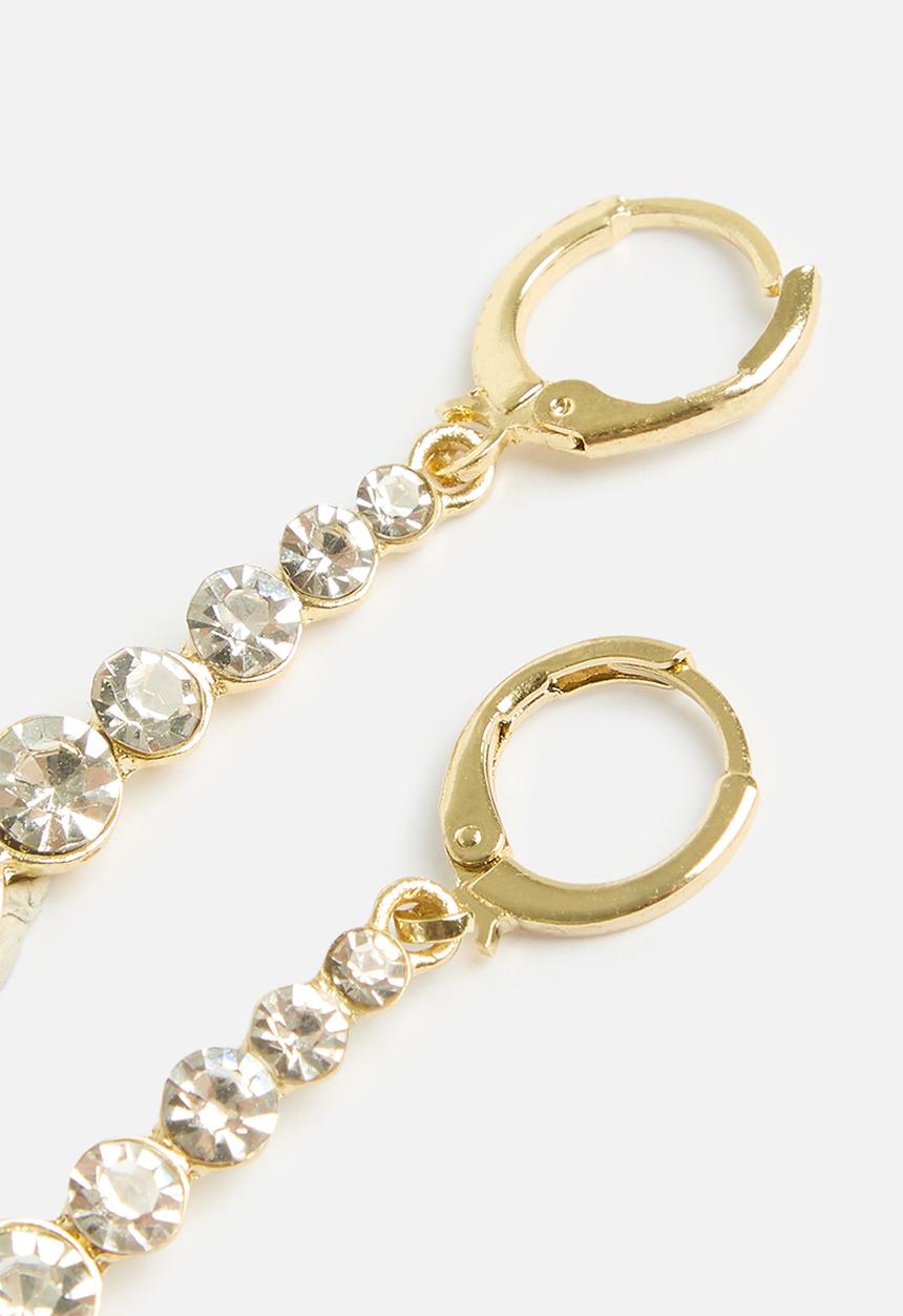 Superbalist - Briar statement earrings - gold & silver