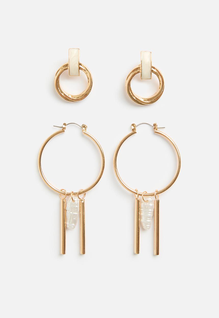 Superbalist - Astrid earring pack - gold