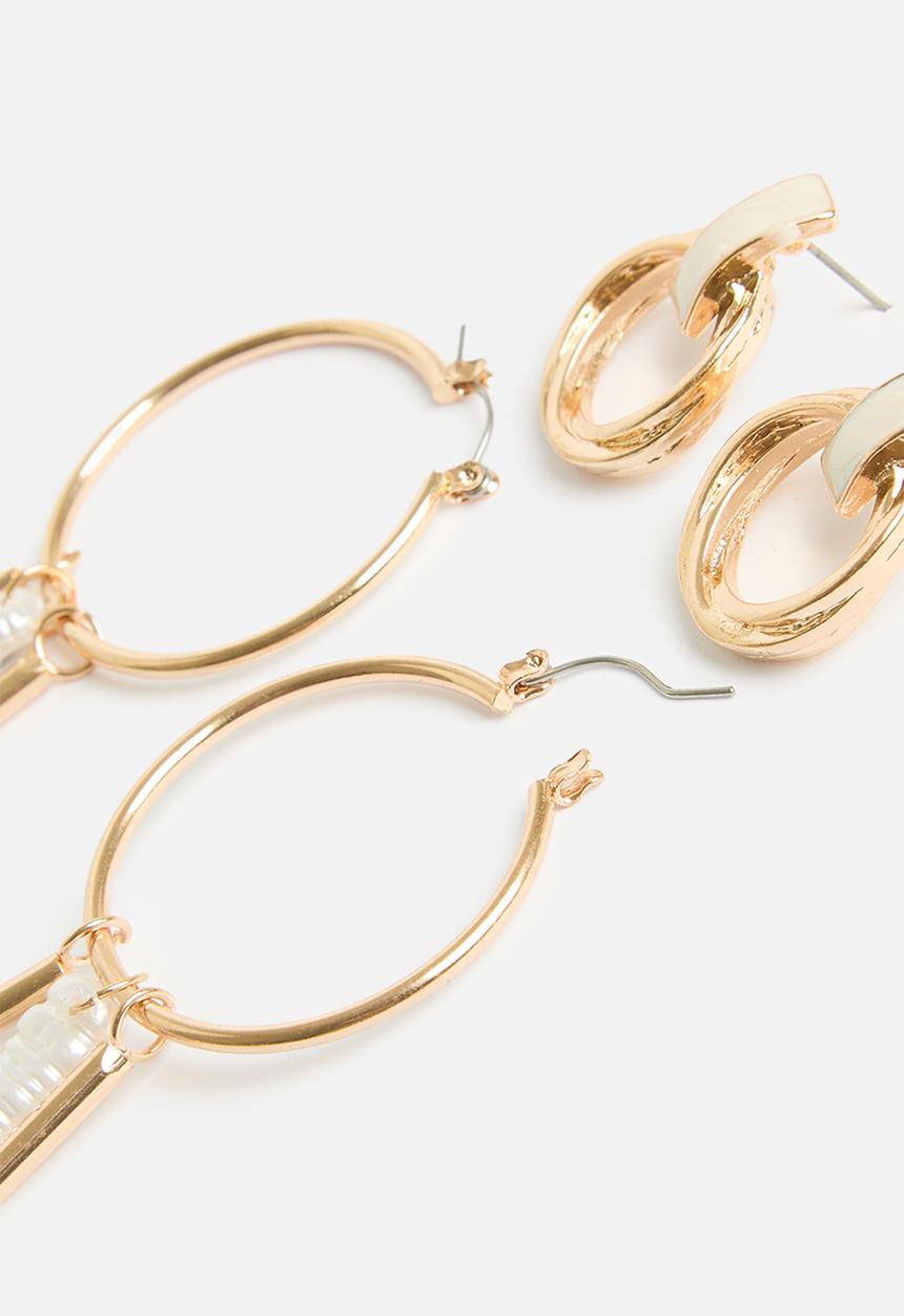 Superbalist - Astrid earring pack - gold