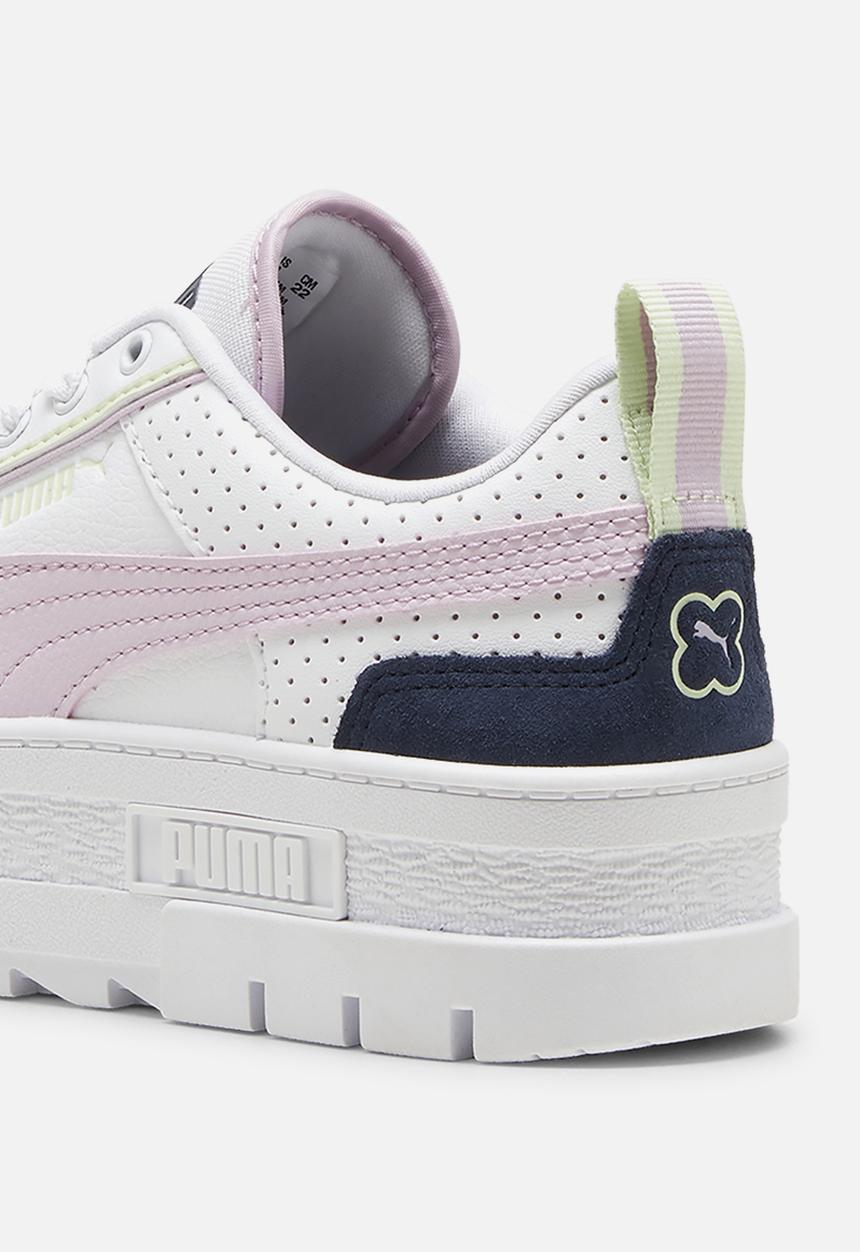 PUMA - Mayze match point jr - puma white-grape mist-club navy