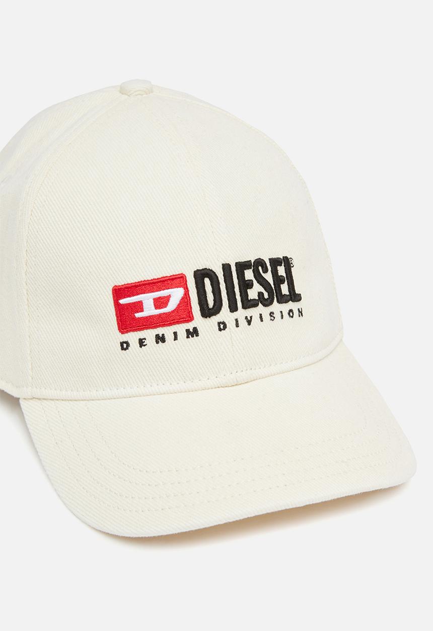 Diesel  - Corry div wash hat - white
