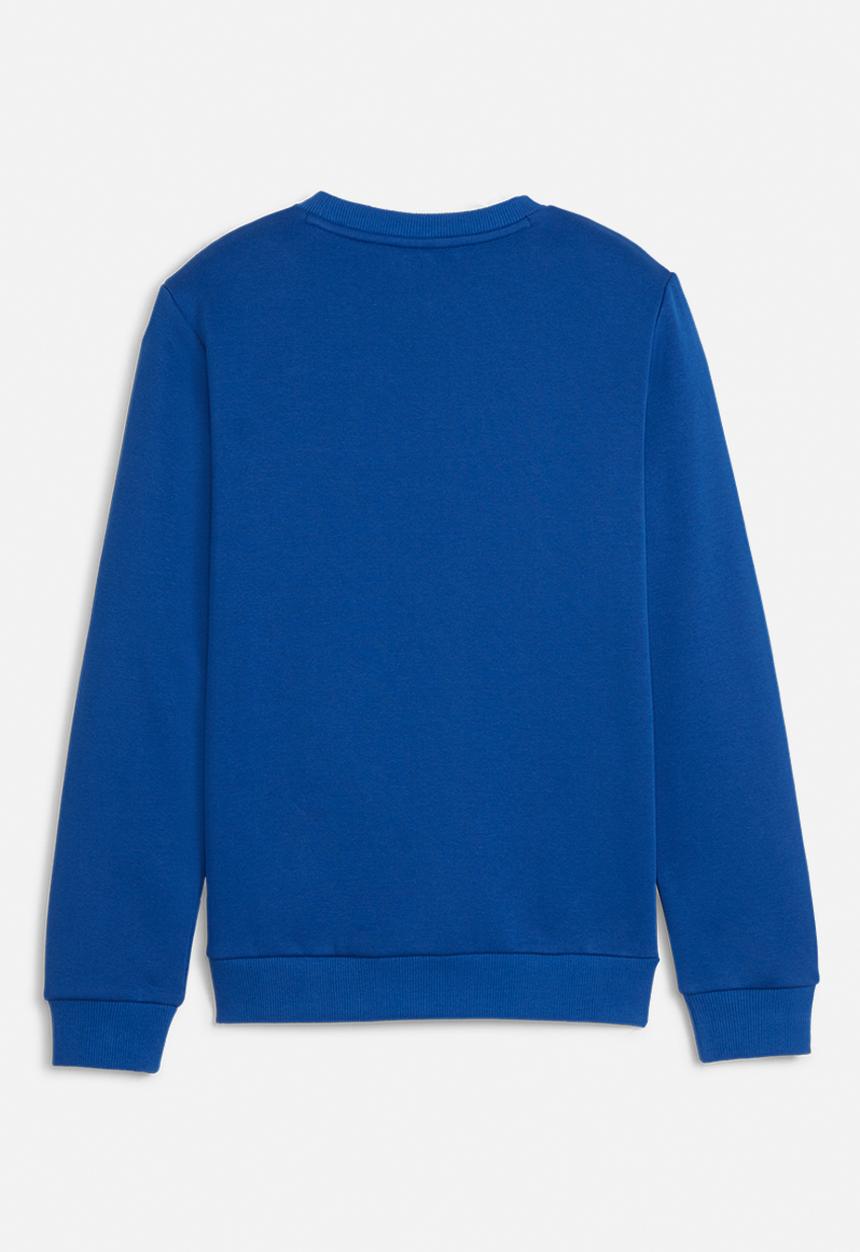 PUMA - Ess+ 2 col big logo crew  fl b - cobalt glaze
