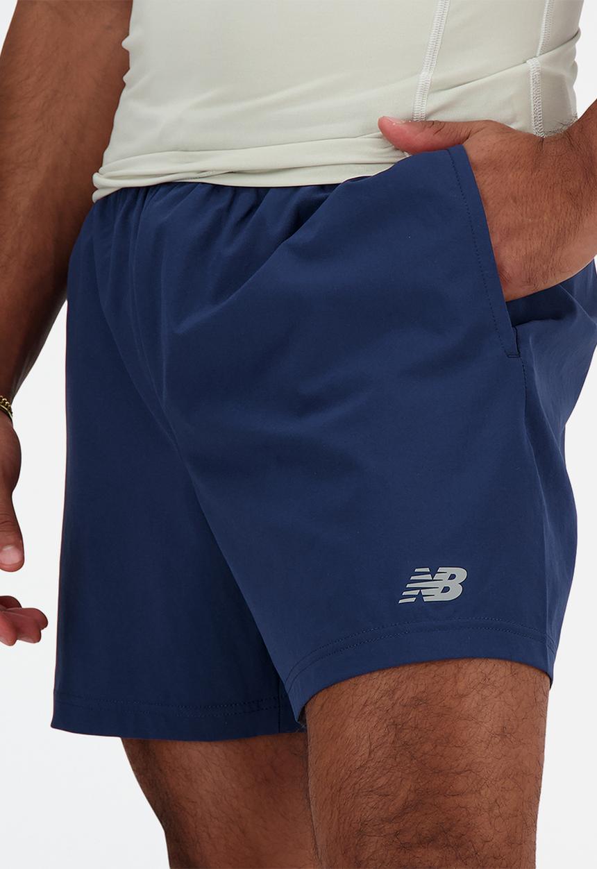 New Balance  - New Balance 5in Short - NB Navy