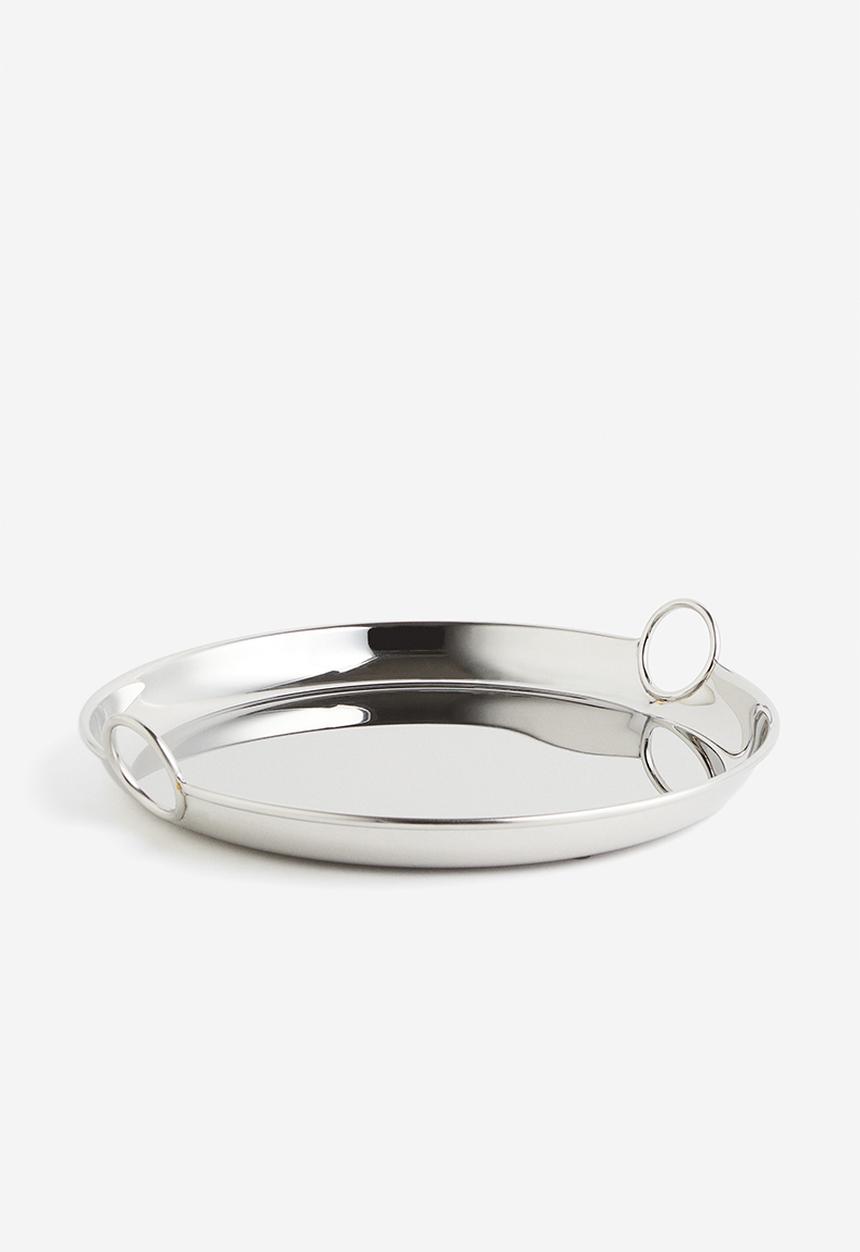 H&M - Metal tray - silver
