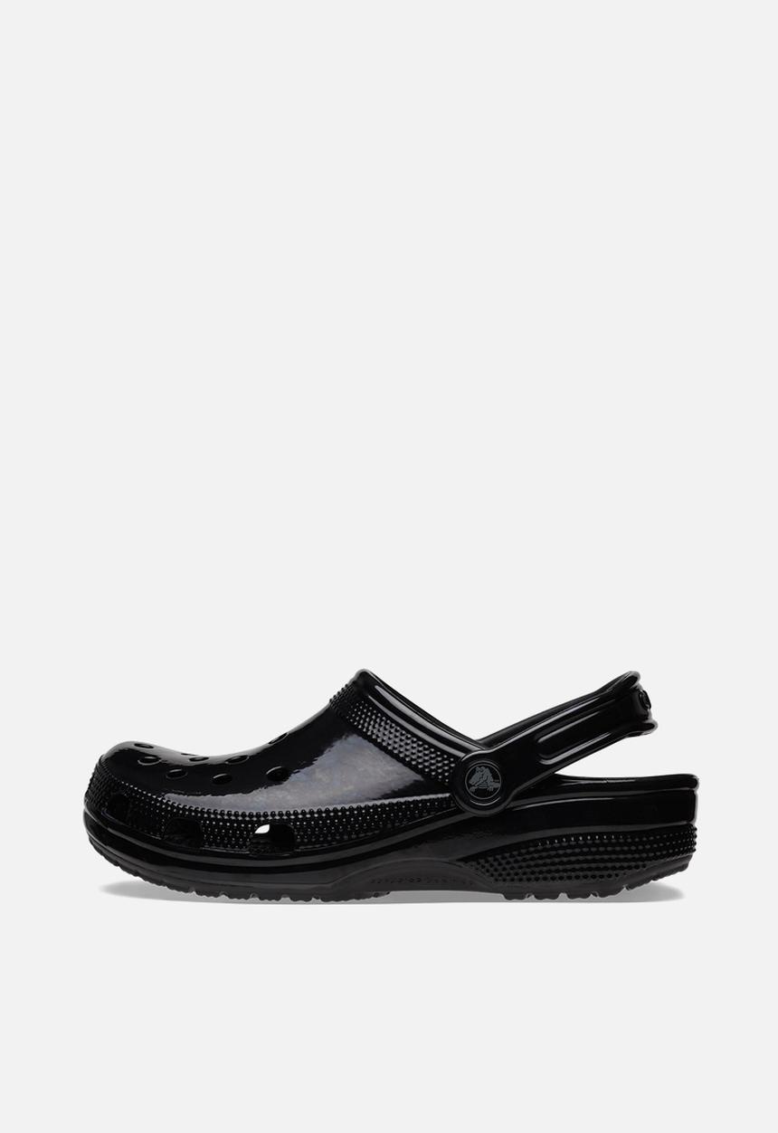 Crocs - Classic high shine clog k - black