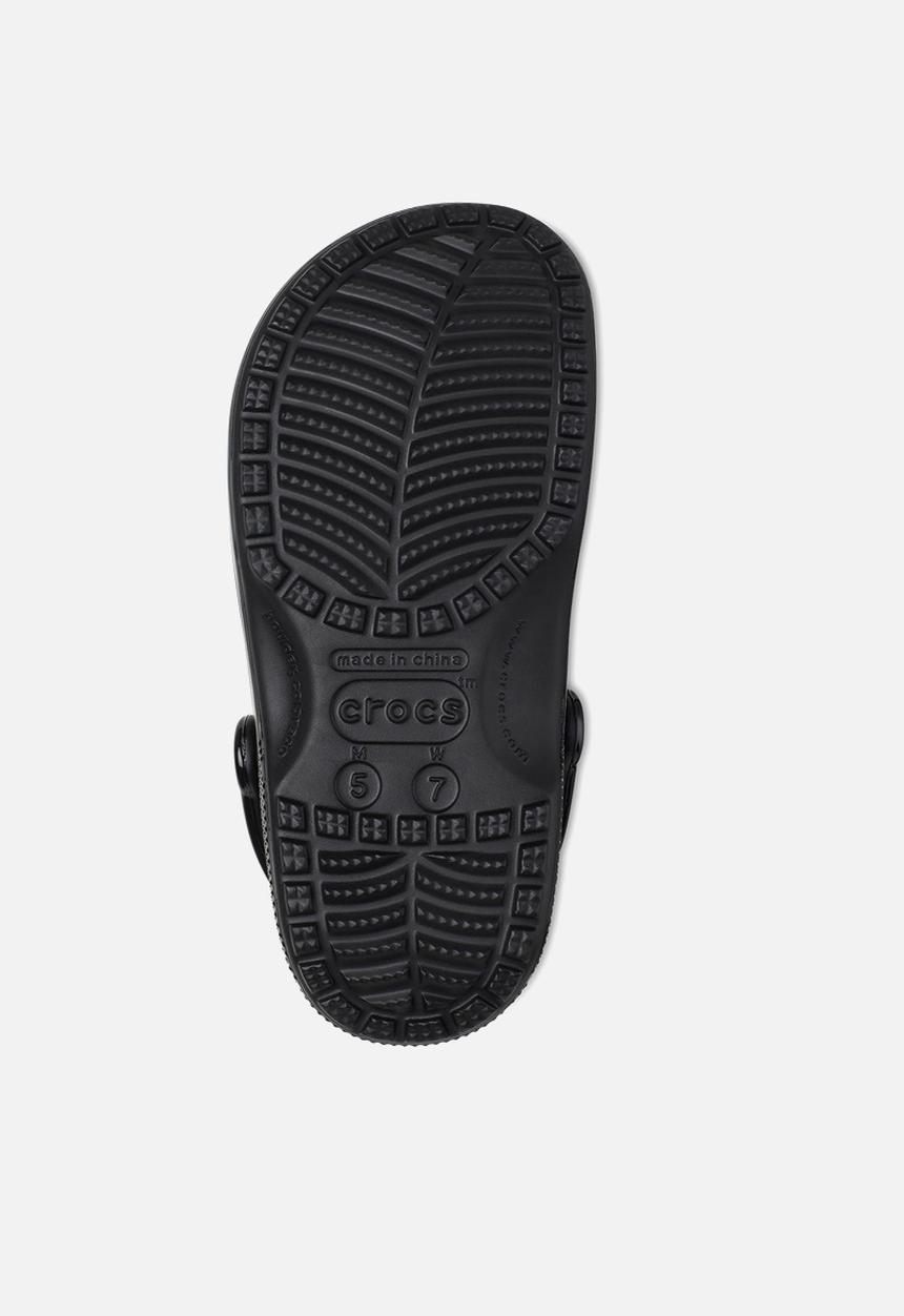 Crocs - Classic high shine clog k - black