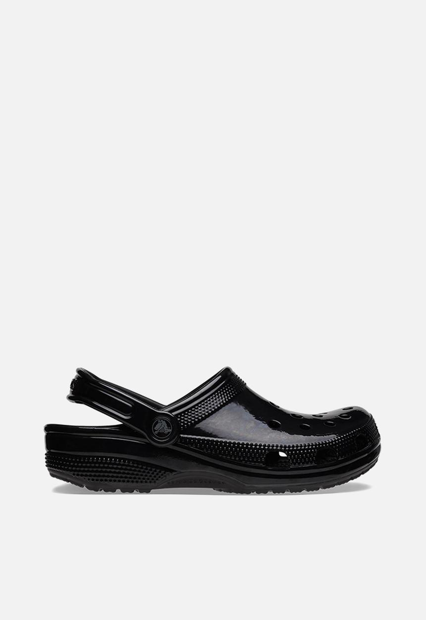 Crocs - Classic high shine clog k - black