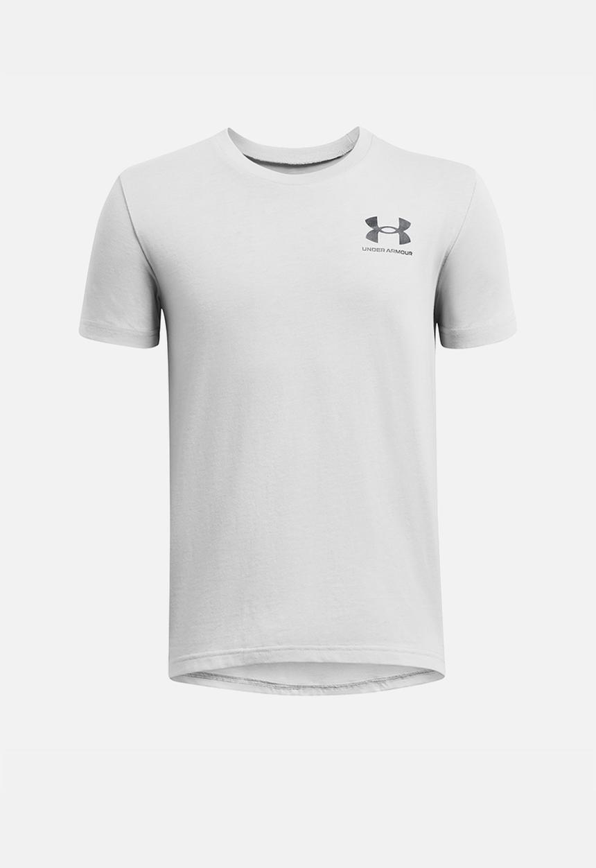 Under Armour - Ua B Sportstyle Left Chest Ss - Mod Gray Medium Heather/Black