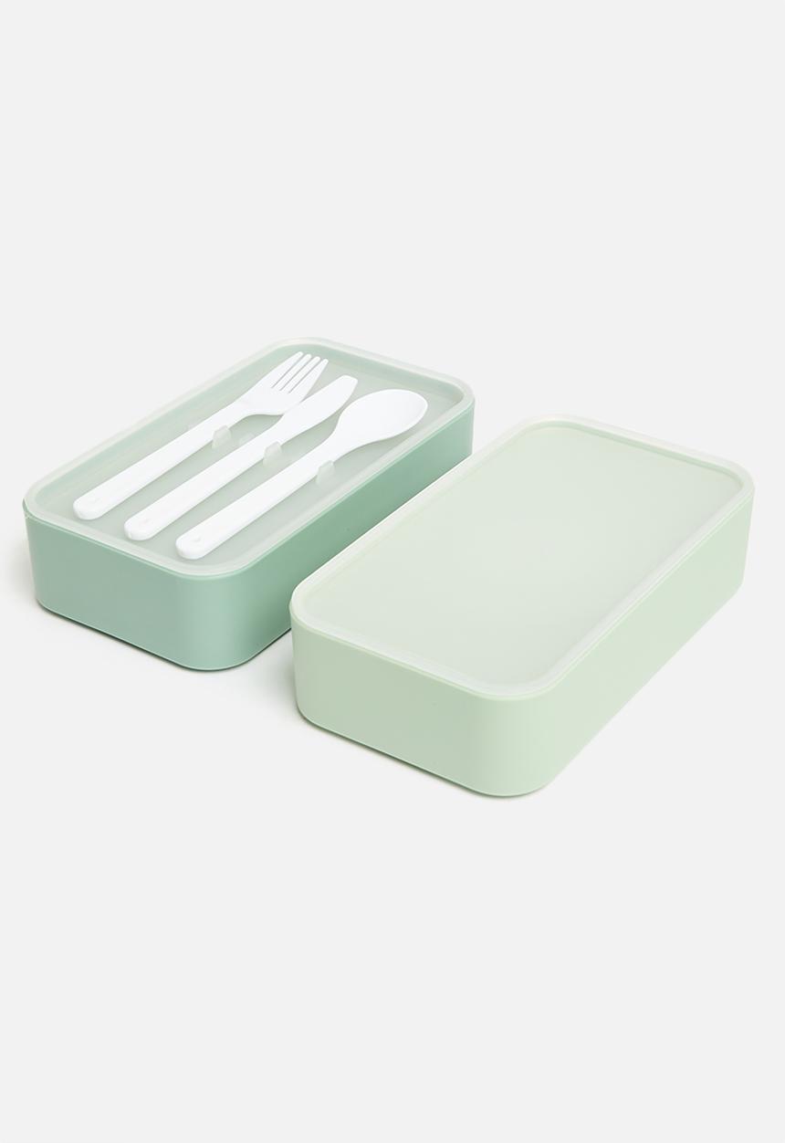 Excellent Houseware - Decker lunch box - green