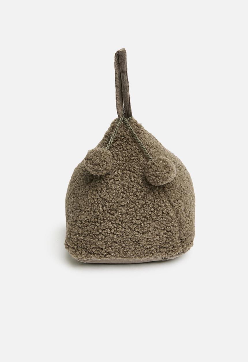 H&S - Teddy doorstopper - taupe