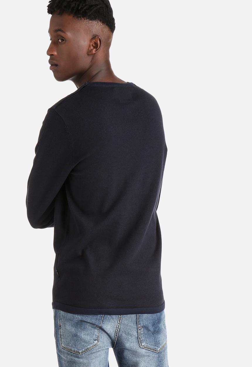 Jack & Jones - Plain Knit Crew