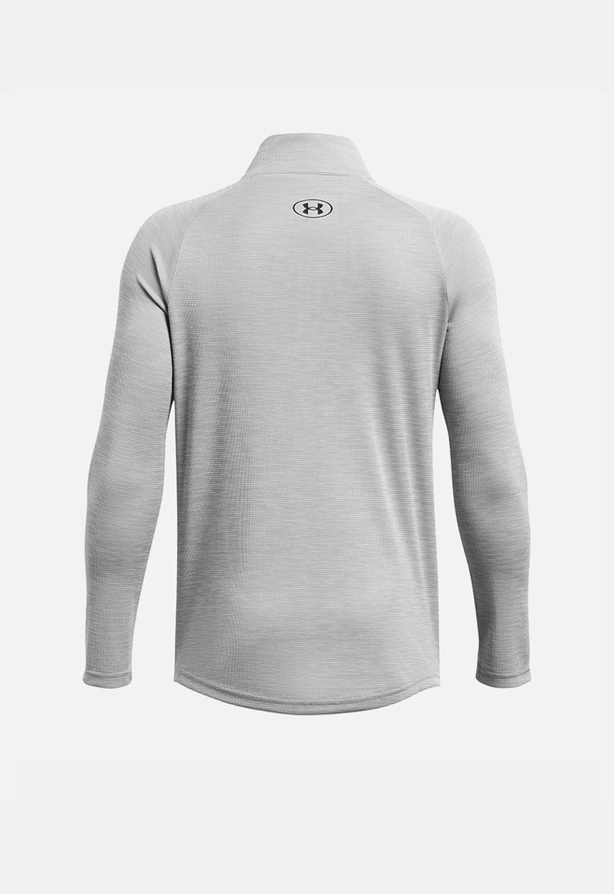 Under Armour - Ua Tech Textured 1/2 Zip - Mod Gray/Black