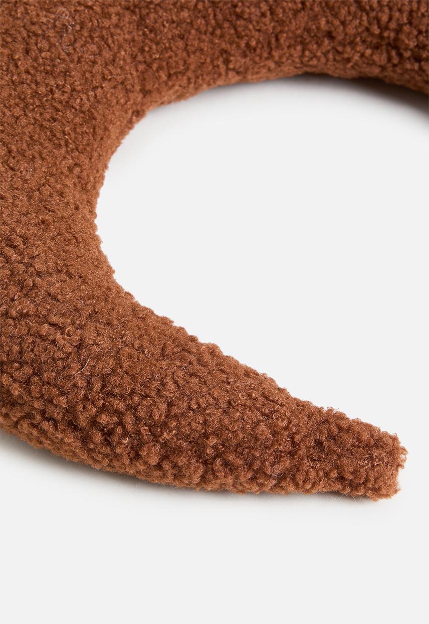 H&S - Moon cushion - brown