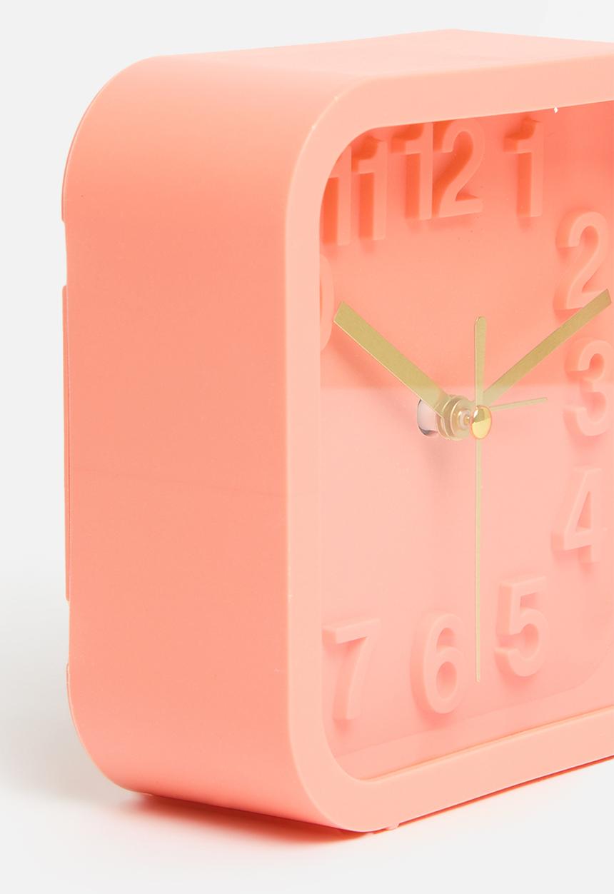 H&S - Pop alarm clock - orange