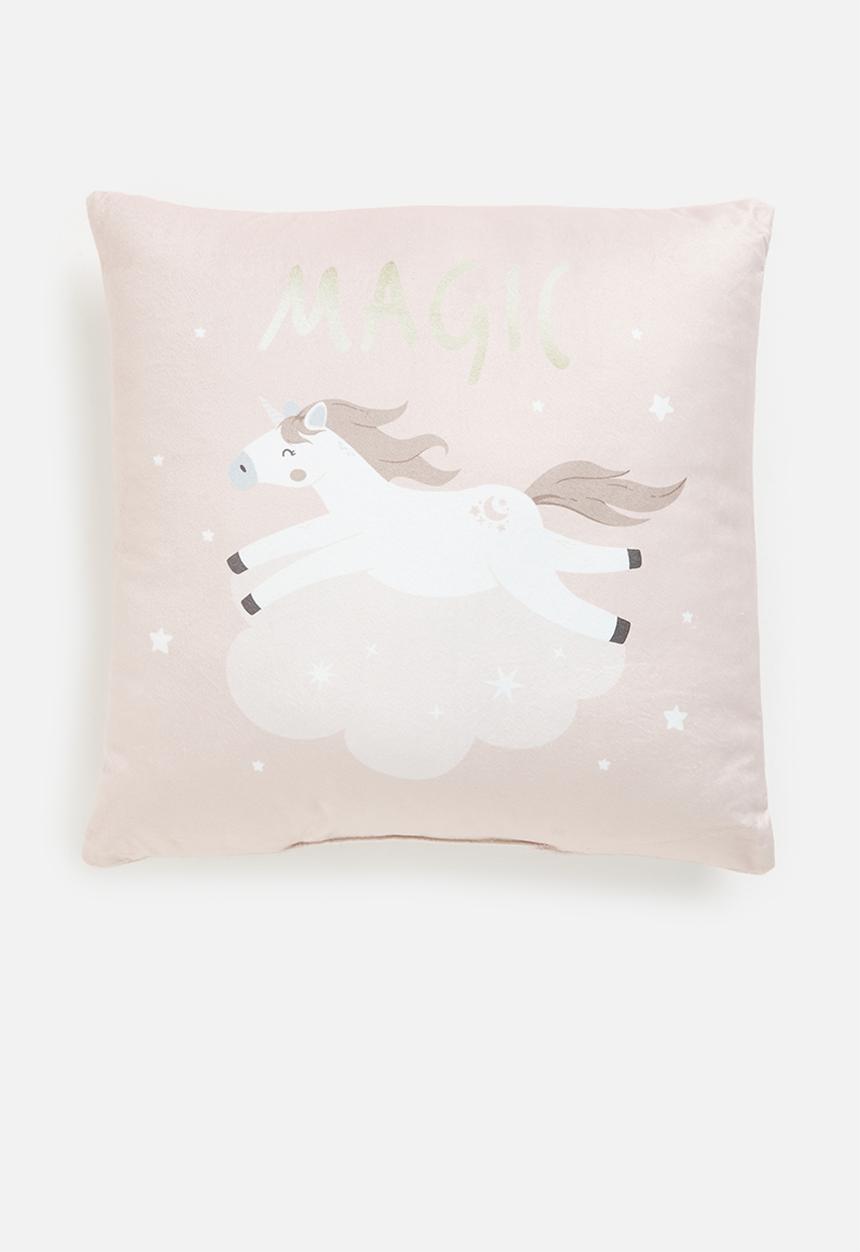 H&S - Unicorn cushion - pink