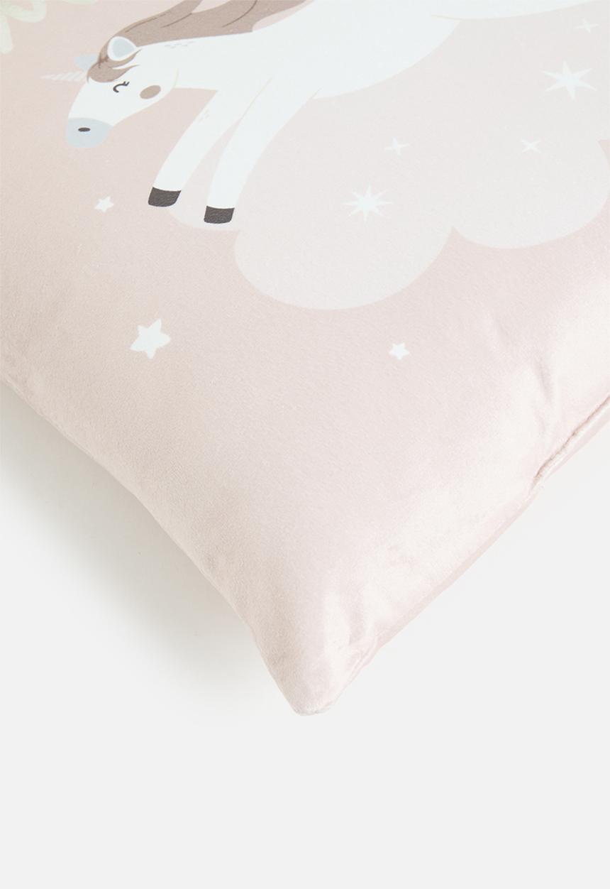 H&S - Unicorn cushion - pink