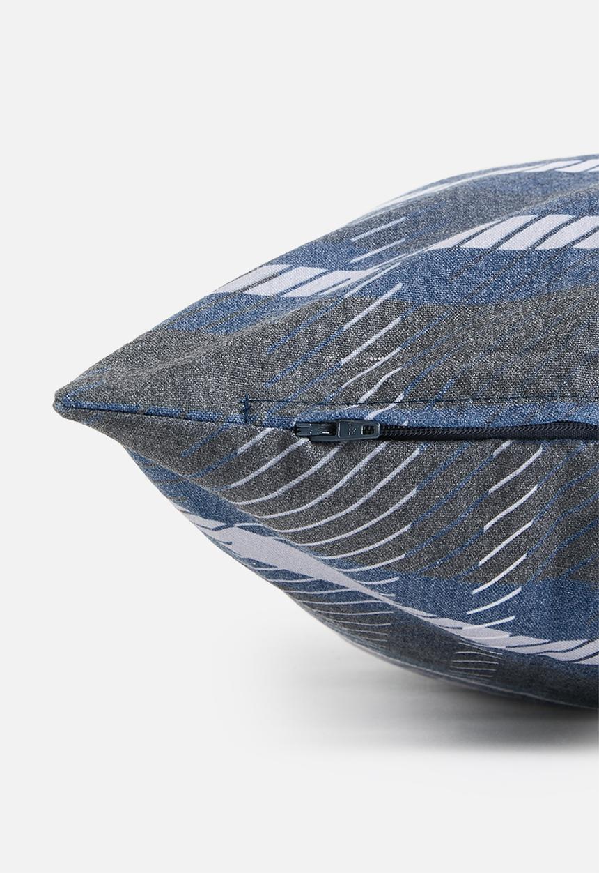 Sixth Floor - Moore cushion cover - petrol