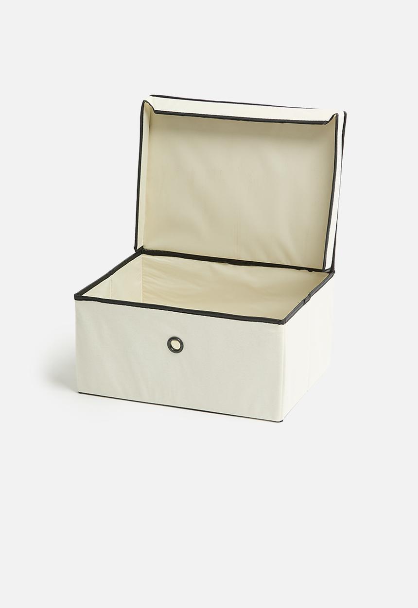 Storage Solutions - Mega storage bin with lid xl - white