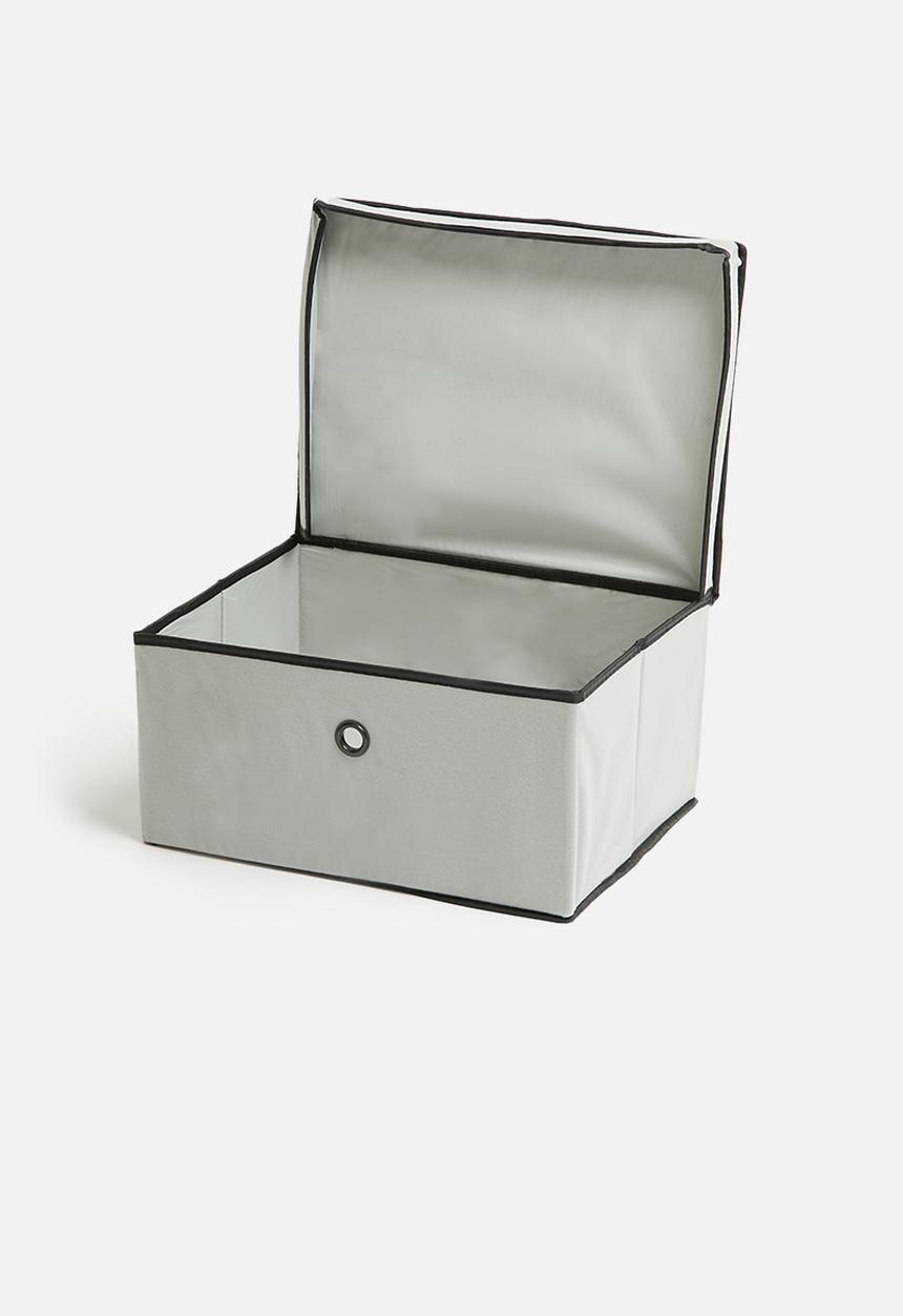 Storage Solutions - Mega storage bin with lid xl - grey