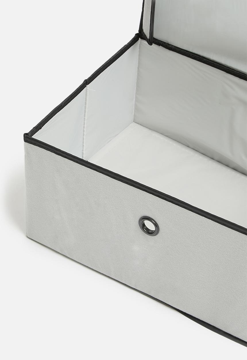 Storage Solutions - Mega storage bin with lid xl - grey
