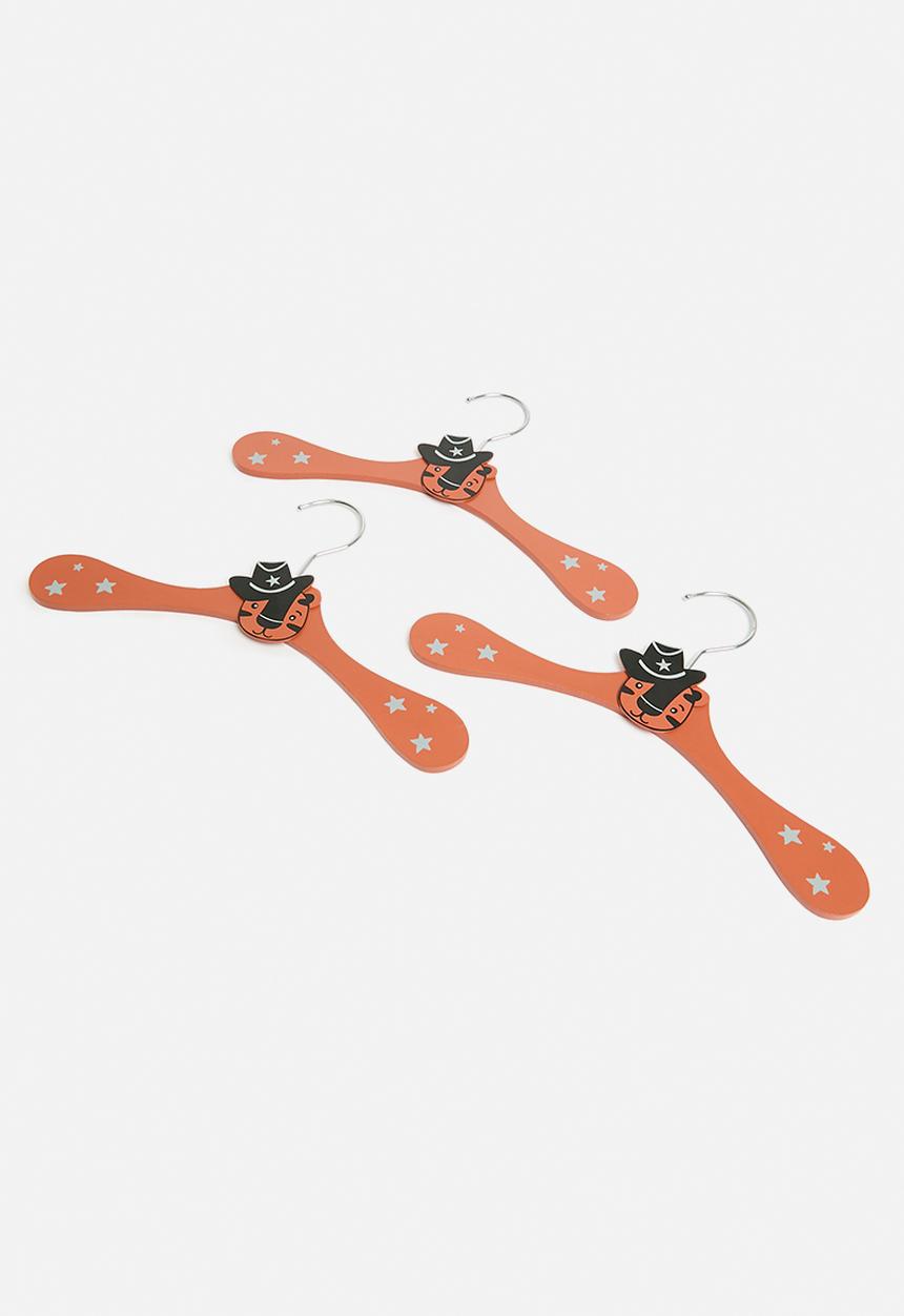 Storage Solutions - 3 pack hanger set - tiger