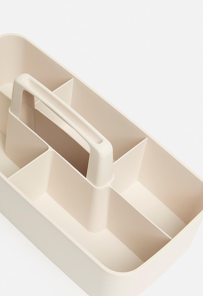 Storage Solutions - Stackable compartment box - white