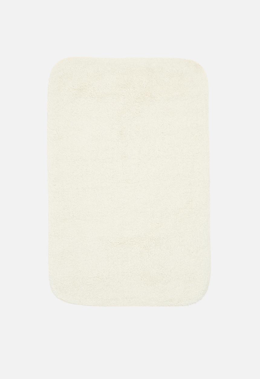 Bathroom Solutions - Shaggy bathmat - cream