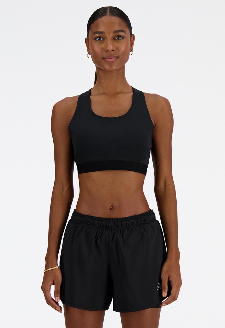 New Balance  - NB Athletics Medium Impact Bra - Black