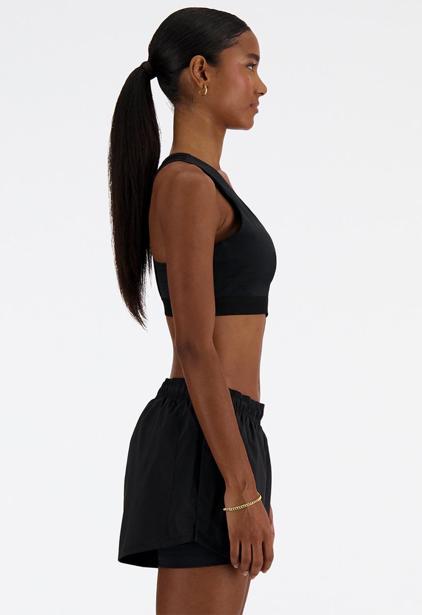 New Balance  - NB Athletics Medium Impact Bra - Black
